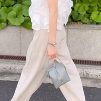 とにかく脚がキレイに見える!【ユニクロ】カーブパンツが話題です【40代の毎日コーデ】 画像