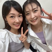 石川梨華、“美勇伝”三好絵梨香との笑顔SHOTに反響「可愛いツーショット」「歳とらない」 画像