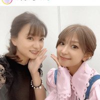 矢口真里、保田圭とのお揃いポーズSHOTに「モー娘。時代から応援してます」「とっても可愛い」の声 画像