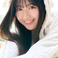 日向坂46蔵盛妃那乃、耳付きフード被り微笑む「五期生のぽかぽか写真館」4人目公開 画像