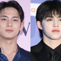 SEVENTEENミンギュ＆エスクプス、上裸で鍛え抜かれた肉体美披露「ムキムキでかっこいい」「完璧スタイル」の声 画像