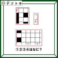 クイズです!「赤枠に囲まれたものは何を意味する?」黒マスの位置から読み解きましょう【難易度LV4.・辛口】 画像