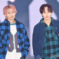 超特急・志村秀哉＆森次政裕、お揃いチェックシャツでペアランウェイ【ガルアワ2025AW】 画像