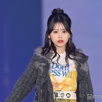 カジサック長女・梶原叶渚、シースルーワンピ×個性派スカートで美脚のぞく「ウエスト細すぎ」「雰囲気違って可愛い」と反響【ガルアワ2025AW】 画像