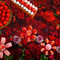 ホテルニューオータニ大阪のいちごビュッフェ、2026年は“恋するいちご”がテーマ 画像