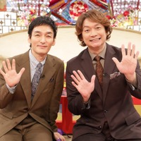 草なぎ剛&香取慎吾、フジバラエティ8年ぶり共演でダブルMCに「大相撲フードバトル」放送決定 画像