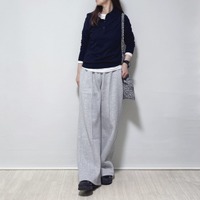 大人の秋の淡色コーデ５選。人気インフルエンサーはどんな色をどう着こなしている？ 画像