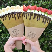 「クレープとエスプレッソと」の抹茶クレープ専門店が鎌倉に！“炙りしらすチーズ”の限定品に注目 画像