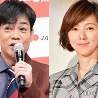 名倉潤、妻・渡辺満里奈＆子ども2人との家族ショット公開「歳の重ね方が素敵」「理想的」の声 画像