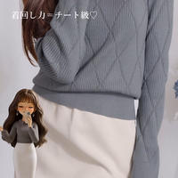 コスパと着回し力が秀逸。【GU×rokh】ニットワンピのきれいめ着こなし【40代の毎日コーデ】 画像