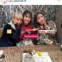 高橋愛、石川梨華＆譜久村聖との“モー娘。OG”プラベSHOTにファンほっこり「いい笑顔」「可愛すぎる」 画像