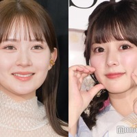 畑芽育＆齊藤なぎさ、ファン公言の人気アーティストと共演 ハートポーズの記念ショットも公開「推しに遭遇した時の顔」「表情がガチ」の声 画像