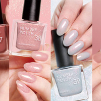 NUMBER POLISH、2025年WINTER うるうるとした血色感 優しく華やかなウィンターカラー登場 画像