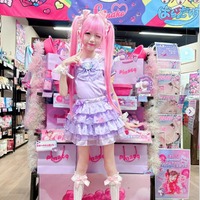 “小学生姫ギャル”りりぴ、全身ピンクふわもこミニスカ姿でエスターバニーなりきり「最強に可愛い」「二次元から出てきたみたい」と反響 画像