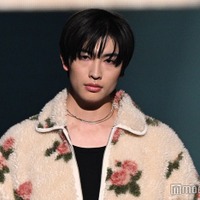 GENIC増子敦貴、初ランウェイで新境地 花柄ボアブルゾン×ヌーディーメイク施し会場魅了【TGC広島2025】 画像