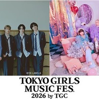 aoen＆CANDY TUNE「TGM2026」出演決定 “7年ぶり再始動”の都市型ミュージックフェス 画像