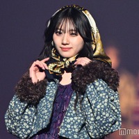 乃木坂46川崎桜、ミニ丈ニットワンピからほっそり美脚輝く「冬の妖精」「小顔際立つ」と反響 画像