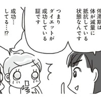 ダイエットの停滞期は「成功の証」!! ペースを崩さずしっかり休めば乗り切れる！【アラフィフ母さんが7kg痩せた！奇跡の仕組みダイエット #33】 画像