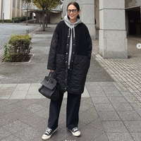 着回し力で選ぶならノーカーラーアウター。ゆったりめに着こなして【40代の毎日コーデ】 画像