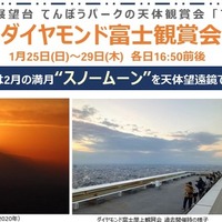 1年で数日だけの絶景「ダイヤモンド富士」観賞会…サンシャイン60展望台 画像