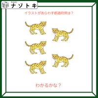 クイズです！「この動物たちがあらわす都道府県は？」答えは西日本のどこかです【2025年度クイズ・ベストセレクション】 画像