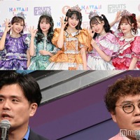 FRUITS ZIPPERメンバー、“公式お兄ちゃん”マユリカとの「紅白」共演はリハまで知らなかった「裏でちょこちょこ会うことができて」再会の様子語る 画像