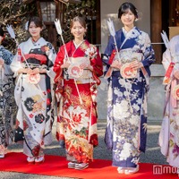 【乃木坂46新成人】振袖・髪飾りのこだわりポイントは？5人それぞれの装いに注目 画像