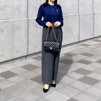 上品コーデなら、やっぱりネイビー！今、40代が選ぶならどんなデザイン？ 【40代の毎日コーデ】 画像