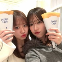 モー娘。野中美希、前田こころと仲良くカフェ初め！「おふたりとも美しい」「可愛すぎる!!!」の声 画像