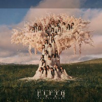 櫻坂46、“MUFGスタジアム（国立競技場）開催”5周年記念ライブキービジュ解禁 桜の木囲うメンバー32人で構成【5th YEAR ANNIVERSARY LIVE】 画像