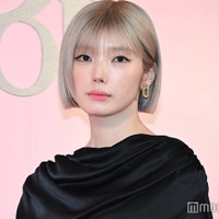 櫻坂46藤吉夏鈴、黒ドレス×タイツでシックな装い 休日にやっていること告白「細かい作業が好きなので」【ディオール アディクト キャンディ ショップ】 画像