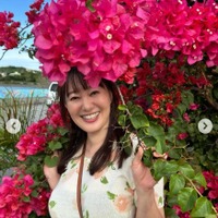 元NHK沖縄キャスター・竹中知華アナ、黒タイツで美脚透ける 膝上ミニスカコーデに「悶絶級のスタイル」「ドキッとした」と絶賛の声 画像