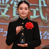 高石あかりが涙目「夢のような不思議な感覚」朝ドラ「ばけばけ」吉沢亮から絶賛止まらず【2026年エランドール賞】 画像