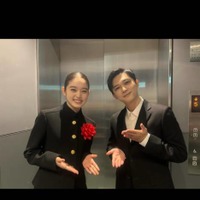 高石あかり、吉沢亮とパシャリ！エランドール授賞式オフSHOT公開「背中を追いかけ頑張ります！」 画像