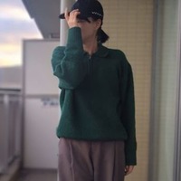 48歳寒波に怯えるPTAママが【GUマネキン買い】して週２愛用の防寒服が「緑のおばさんコーデの理にかなっていた」納得の理由 画像