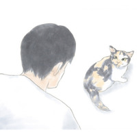 「本当は私はここにいたい…」と言わんばかりに見つめる猫。ミケちゃんとの出会いを振り返ると？【ミケちゃんとやすらぎさん #６】 画像