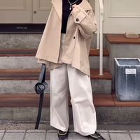 そろそろ春コートが気になる！淡いトーンでスタイルUPも狙えるミドルコートコーデ【40代の毎日コーデ】 画像