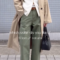 脚長効果も抜群。シルエットで魅せる大人のためのペインターパンツ。【40代の毎日コーデ】 画像