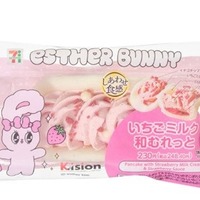 韓国発人気キャラ“エスターバニー”とセブンがコラボ、ピンクな春色スイーツ・パン全8品登場 画像