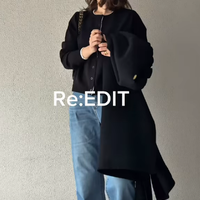 一枚でおしゃれが完結。配色カーディガンを主役にした大人のデニムスタイル【40代の毎日コーデ】 画像