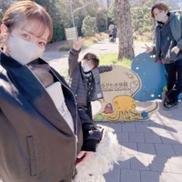 「ザ休日」辻希美、三男＆次女を連れて水族館へ！ほっこり家族SHOT公開「また行きたいね」 画像