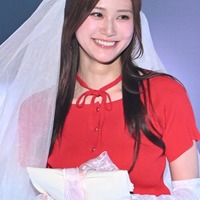 生見愛瑠、ベールで華やかアレンジ 多幸感溢れるランウェイに歓声【TGC2026 S/S】 画像