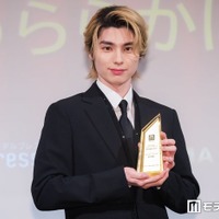 本田響矢「めおと日和」愛語る「人としても成長することができた大切な作品」助演俳優部門1位に感謝【モデルプレス ベストドラマアワード 授賞式】 画像