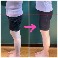 90越えの52歳、約半年で－20を達成！膝が痛くて正座もできなかったのが、お尻の位置がぐーんと上がった。最初に行った運動とは【鬼軍曹ゆか様ダイエット】 画像