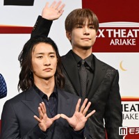 Snow Man岩本照、ミュージカルで「10キロ痩せることも」体作り明かす 三代目JSB岩田剛典「勉強になります！」【EXシアター有明オープニングラインナップ発表会】 画像