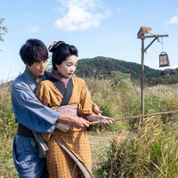 「風、薫る」虎太郎（小林虎之介）、りん（見上愛）と密着 放った胸キュンセリフに「破壊力すごい」「メロすぎる」と反響【ネタバレあり】 画像