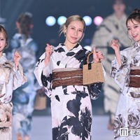 ヘラヘラ三銃士、浴衣姿で雰囲気一変の華麗ランウェイ【関コレ2026S/S】 画像
