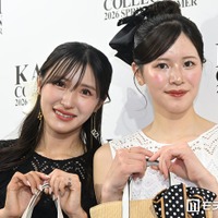 美人プロゴルファー・臼井麗香＆臼井蘭世、姉妹での初ランウェイは「人生の中で1番緊張」【関コレ2026S/S】 画像