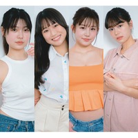 市倉侑季奈・戸塚真琳・碧・タグラン南「ヤングマガジン」登場 フレッシュな笑顔見せる 画像