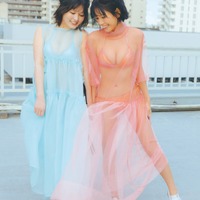 夏芽すず＆池田レイラ「ヤンマガ」グラビアで美スタイル際立つ “ペアでは3作目”デジタル写真集リリース 画像